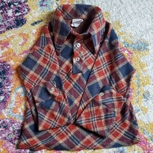 Campus Plaid Shirt made in USA